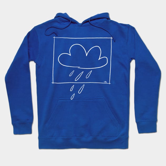 Badly Drawn Rain Cloud Hoodie by Sketchy